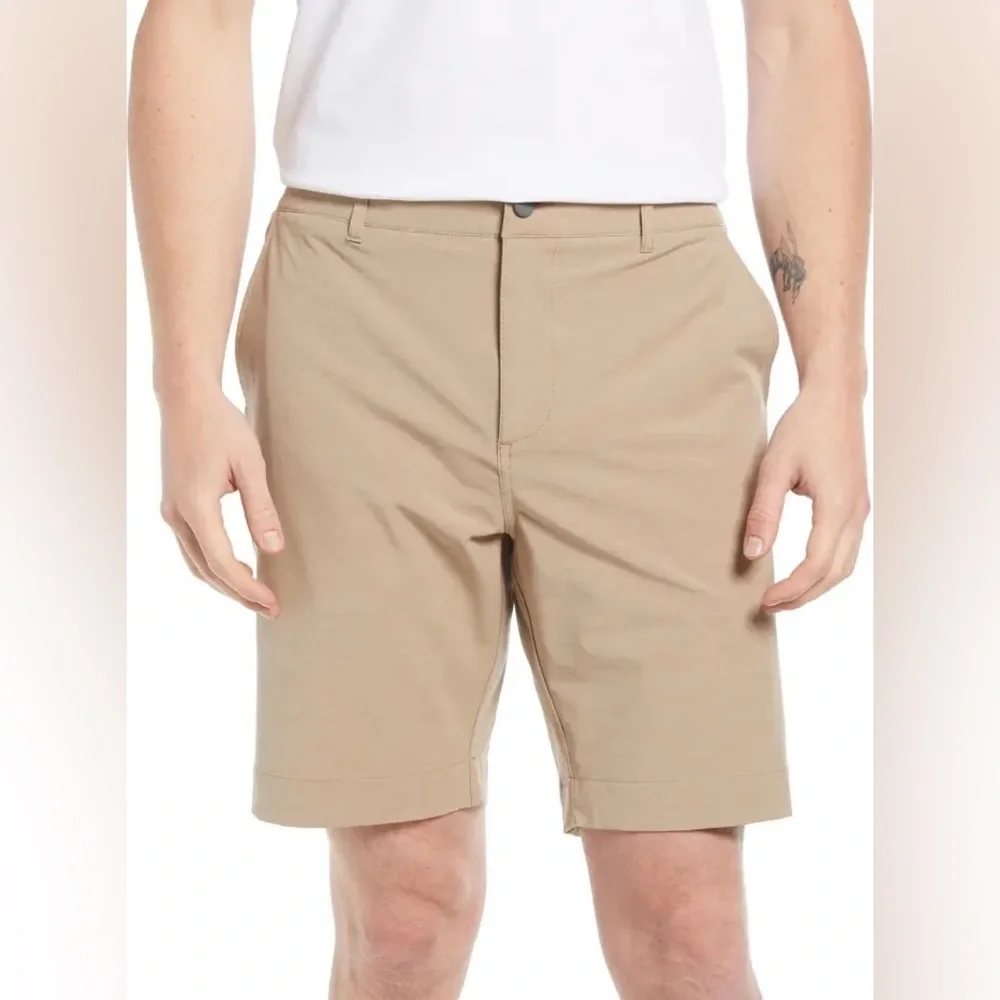 FAHERTY Belt Loop All Day‎ Shorts in Khaki